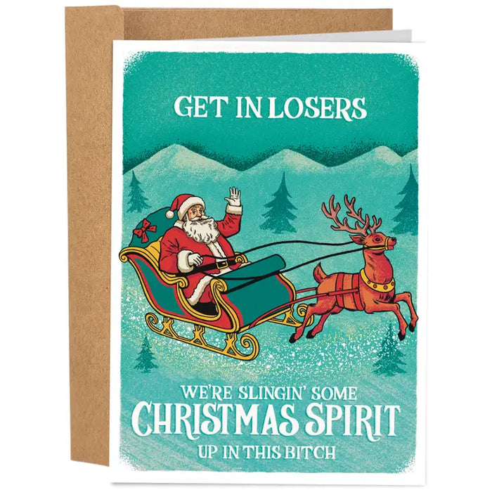 Sleezy Greeting Card