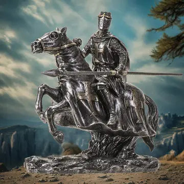 Medieval Knight On Horse