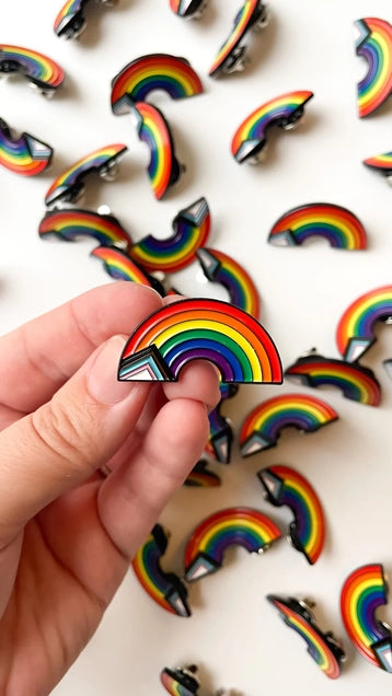 Rainbow Pride Enamel Pin