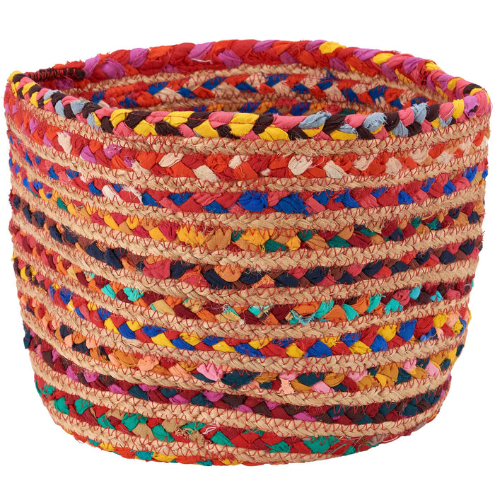 Chindi Braided Bin