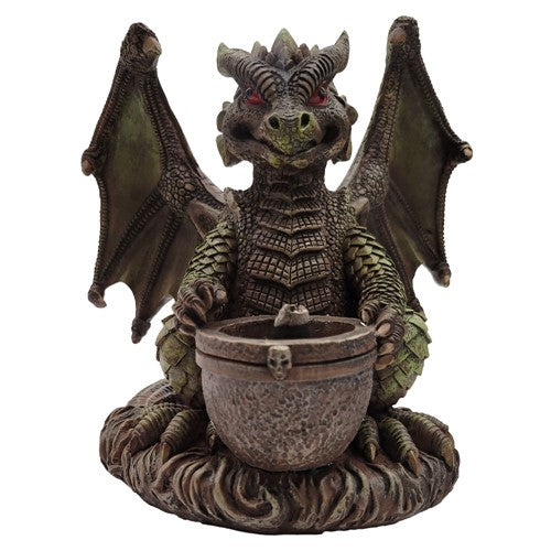 Big Dragon Tealight Incense Holder