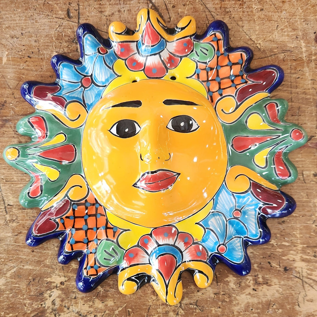 Talavera Wall Sun — Import Market