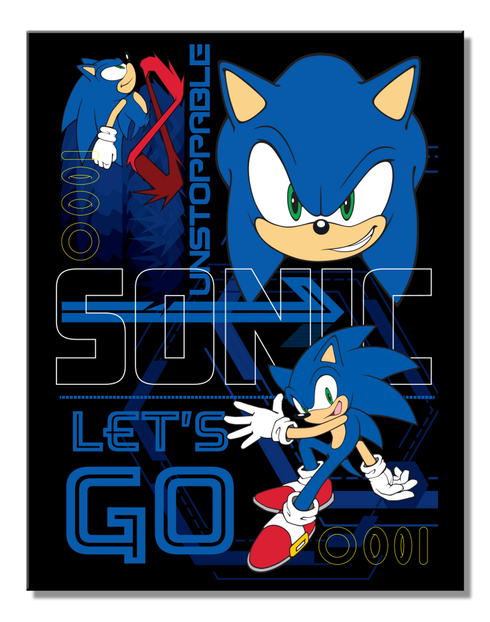 Sonic Tin Sign — Import Market