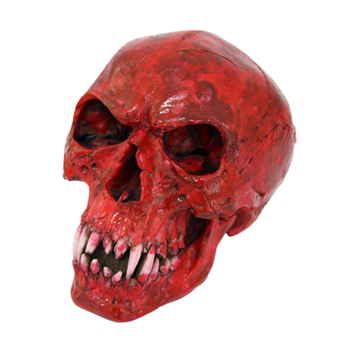 Red Vampire Skull