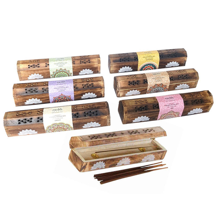 Mandala Incense Wooden Gift Box