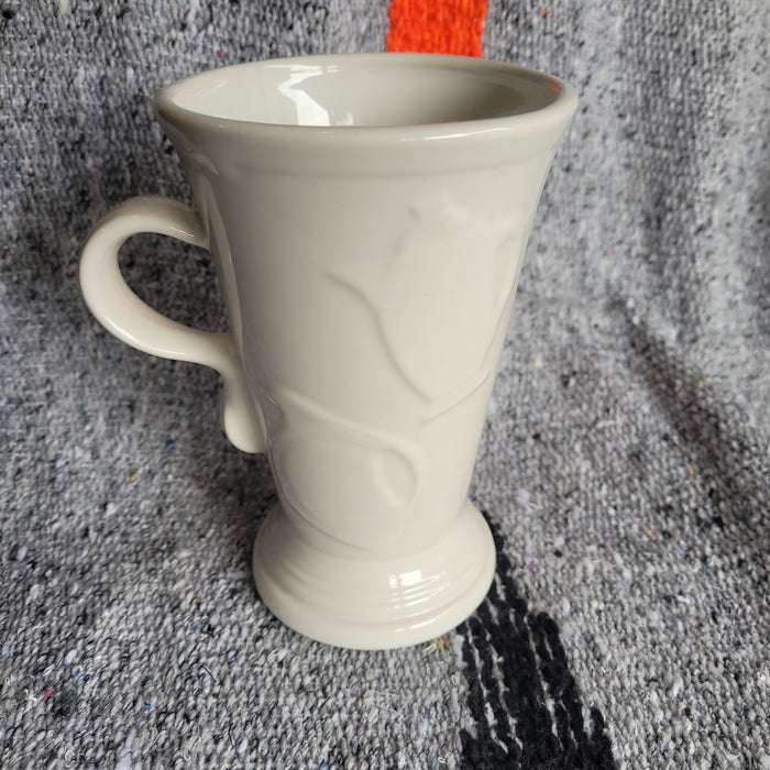 Retired pedestal cappuccino mug