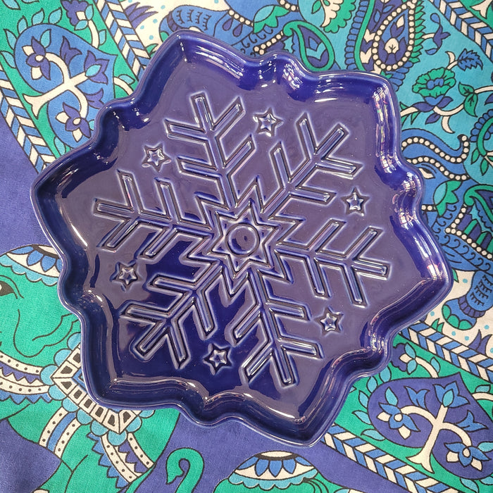 Snowflake Shaped Plate