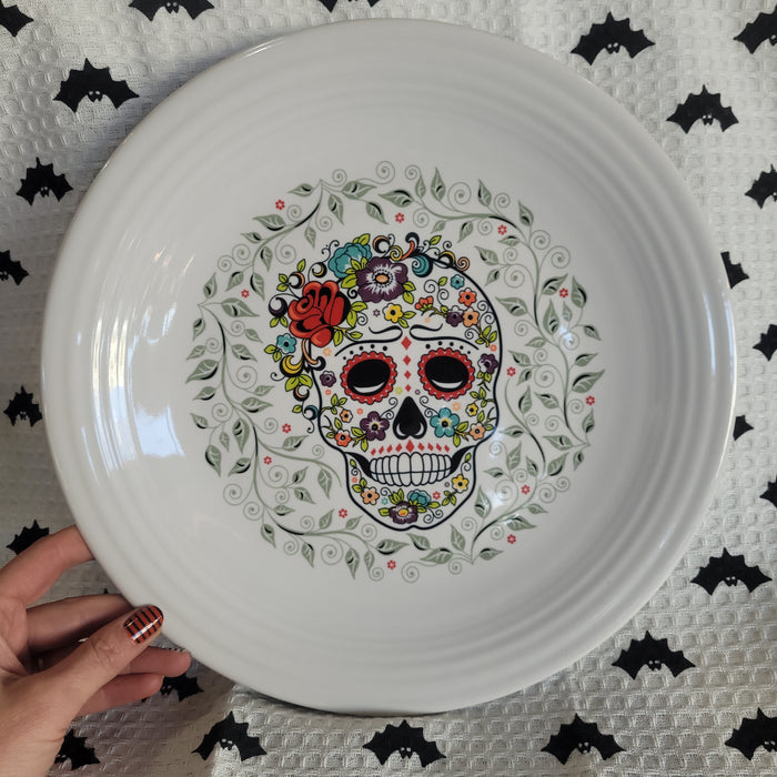 Skull and Vine Charger Chop Plate