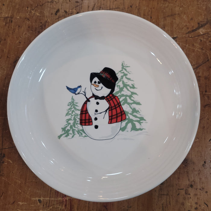 Fiesta Christmas Luncheon/Salad Bowl Plate