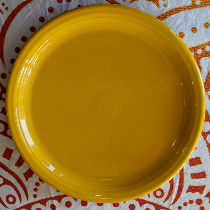 Daffodil,  Fiesta Bistro Dinner Plate, Yellow