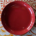 Fiesta Bowl Plate Scarlet, Red