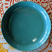 Fiesta Bowl Plate Turquoise, Blue, Teal, Aqua