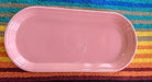  Fiesta Bread Tray, Peony, Pink