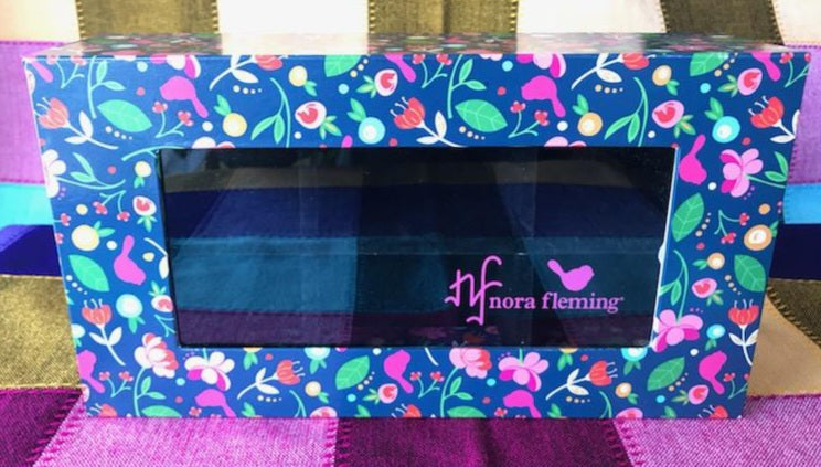 Nora Fleming Floral 6 Keepsake Box