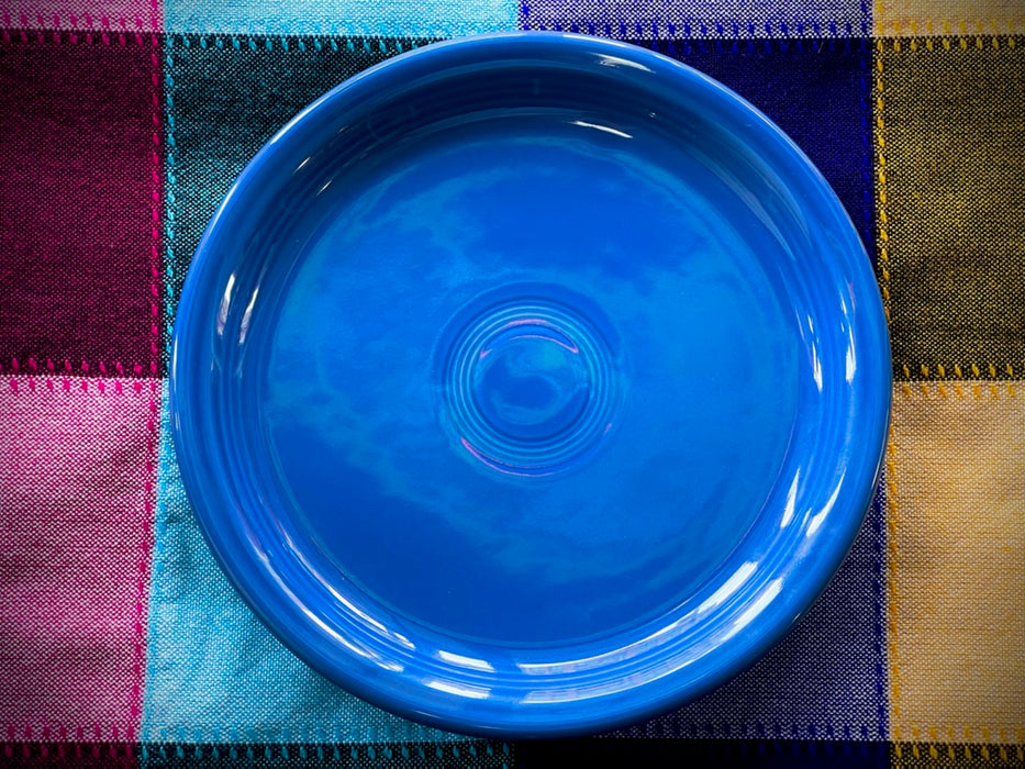 Lapis Fiesta Bistro Buffet Plate, Blue