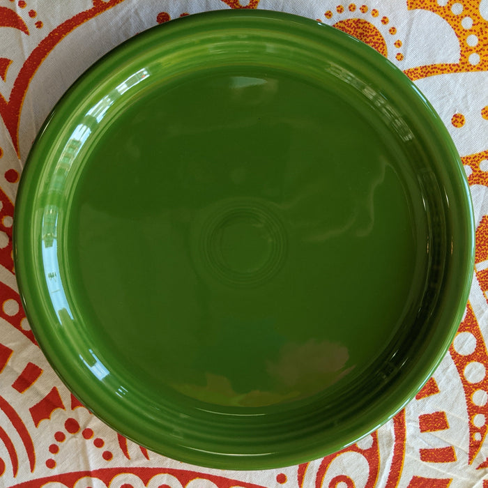 Retired Shamrock,  Fiesta Bistro Dinner Plate, Green