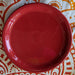 Scarlet Fiesta Bistro Dinner Plate, Red