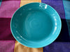 Turquoise, Fiesta Bistro Bowl Luncheon Plate, Aqua, Blue