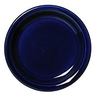 fiesta appetizer plate, retired cobalt, dark blue