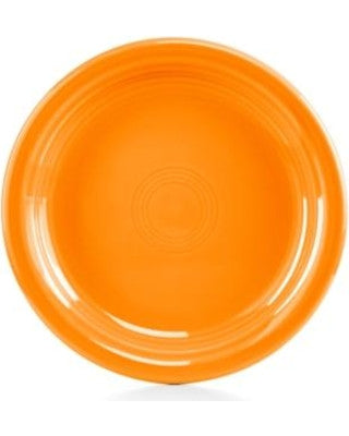 fiesta appetizer plate, retired tangerine, orange