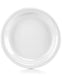 fiesta appetizer plate, white