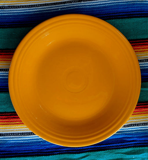 fiesta appetizer plate, butterscotch