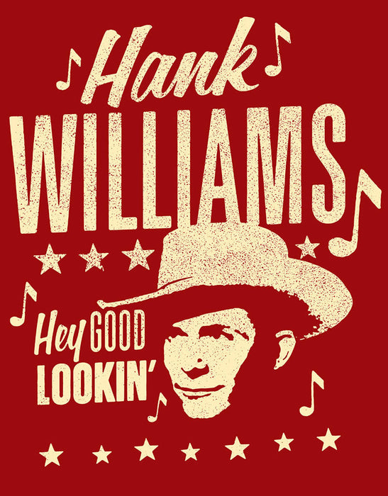 Music Tin Sign - Hank Williams