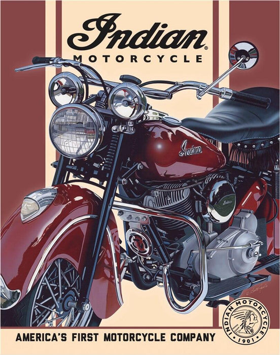 Motorcycle Tin Sign