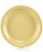 fiesta appetizer plate, retired, ivory, off white