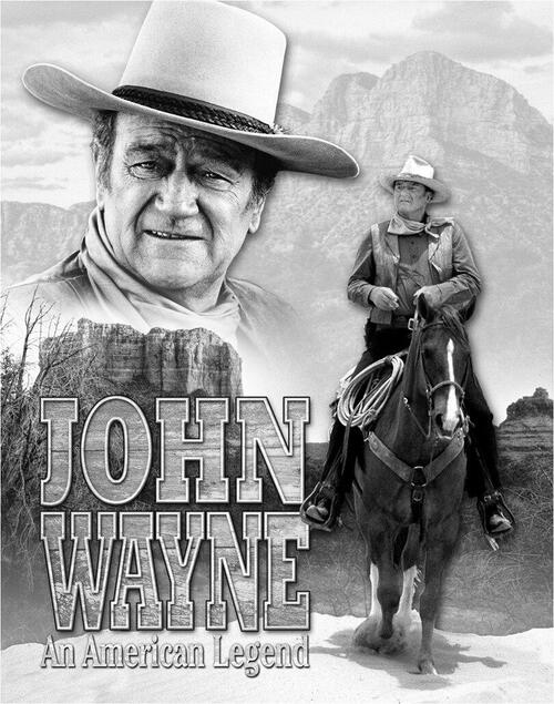 John Wayne Tin Signs