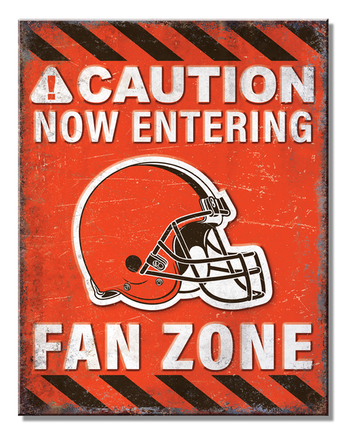 Tin Sign - Fan Zone