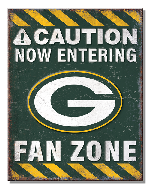 Tin Sign - Fan Zone