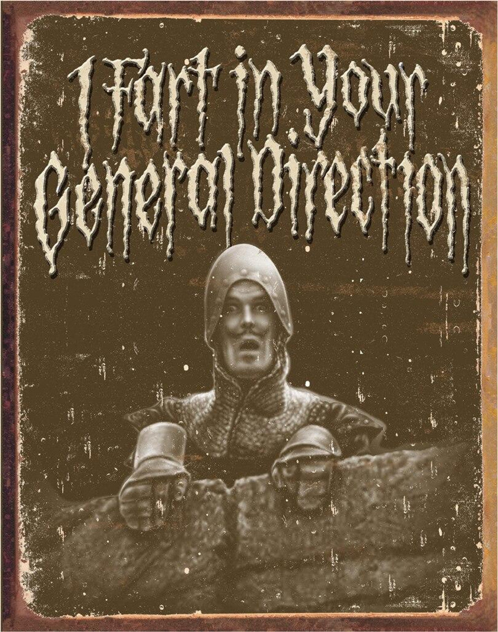 Monty Python Tin Sign — Import Market