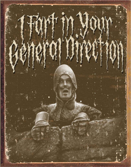 Monty Python Tin Sign