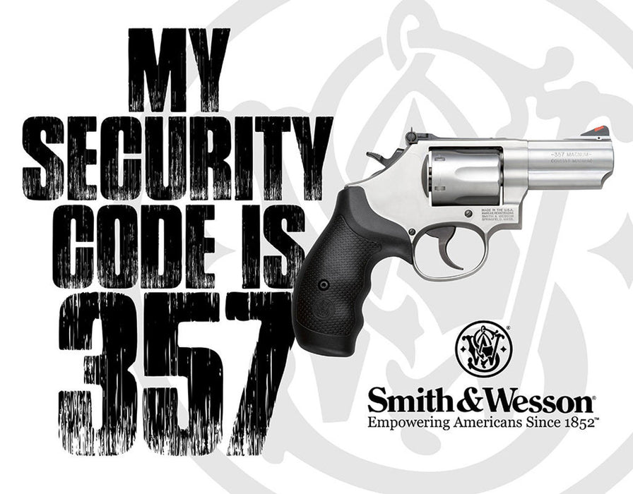 Smith & Wesson Tin Signs