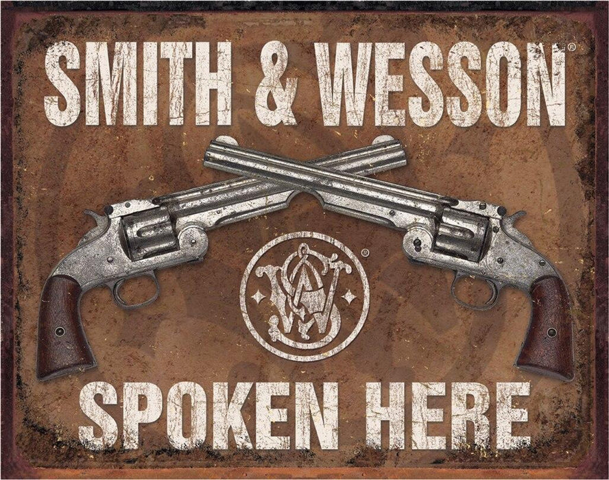 Smith & Wesson Tin Signs