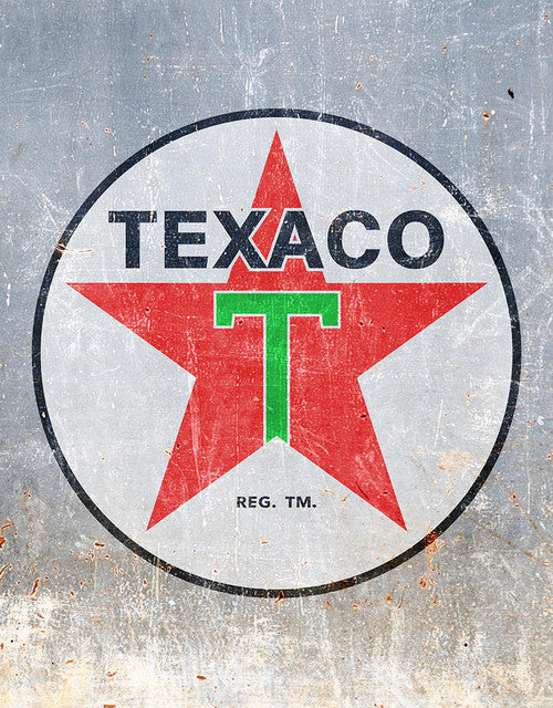 Texaco Gas Tin Signs
