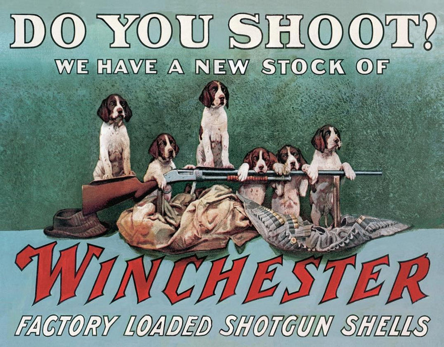 Winchester Tin Sign