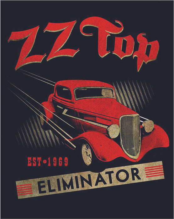 Music Tin Sign - ZZ Top